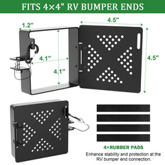 TagRecove flip-lock design allows easy opening without disassembly for quick access.
