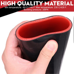 Taigoehua packaging includes hose and two clamps.