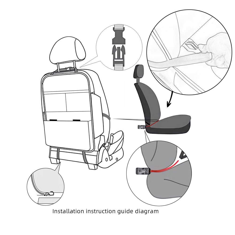 TAIKOO protector installs quickly with secure top and bottom buckles.