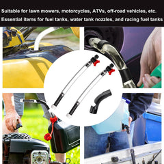 Compatible with VP, Scribner, JEGS, and LC2 jugs for versatile fueling.