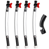 Taiss racing fuel jug hose with ball valve for precise fuel control during refueling.