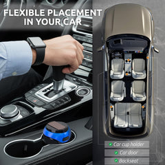 TAKAVU blue metallic color adds a touch of luxury to your car interior.