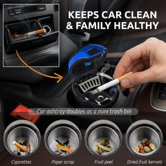 TAKAVU includes built-in lighter for quick access when needed.