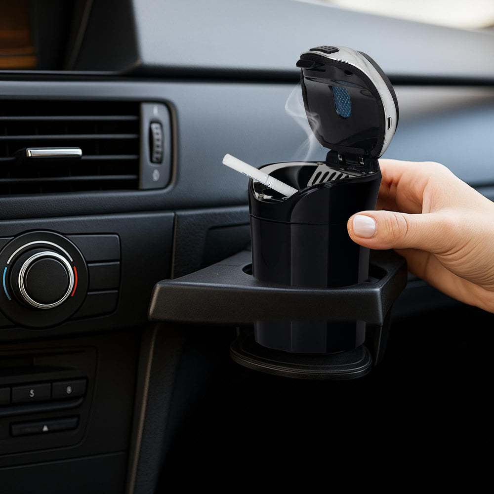 TAKAVU car ashtray makes an elegant gift for car lovers and daily commuters