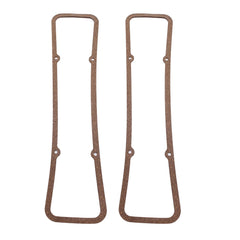 TAKPART 5/16 inch cork valve cover gasket for SBC engines, front view shows thick seal