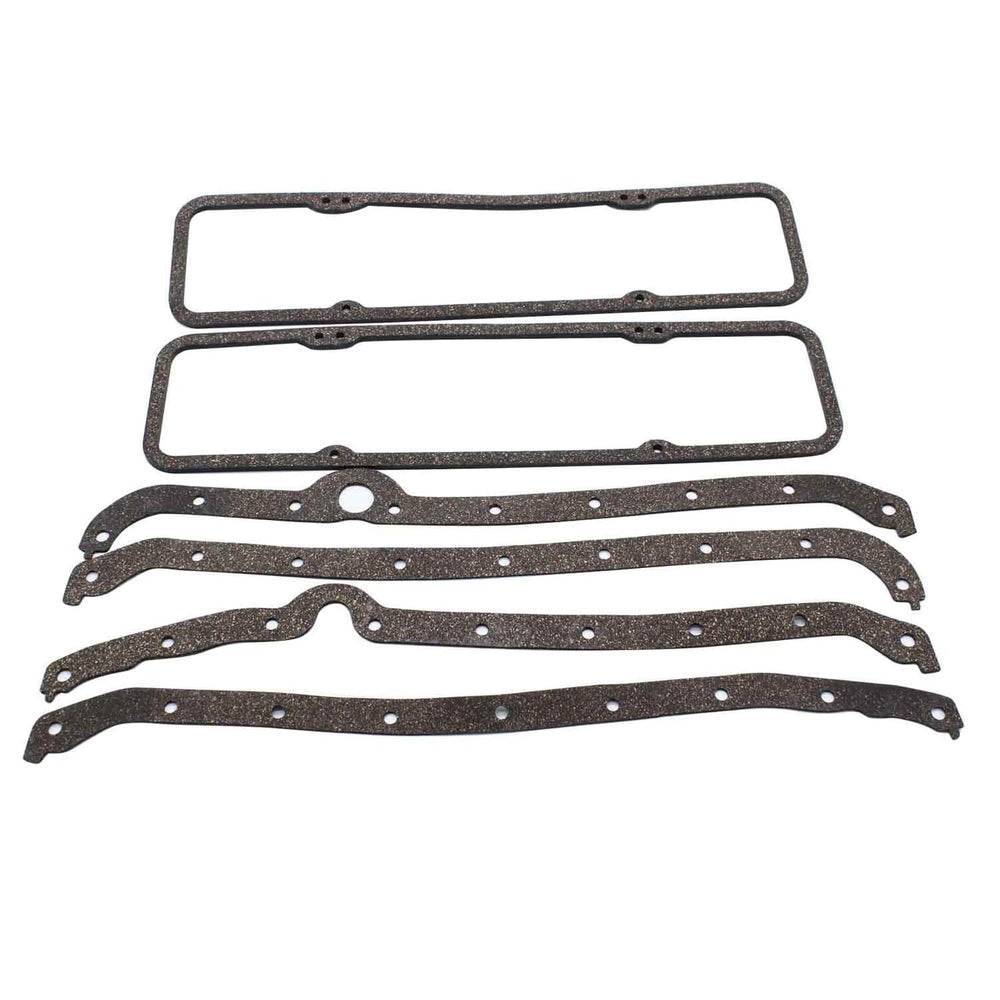 TAKPART rear main seal and gaskets pack supports two-piece seal for SBC