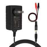 TalentCell AC/DC charger front view, compact design ideal for safe 4S LiFePO4 charging