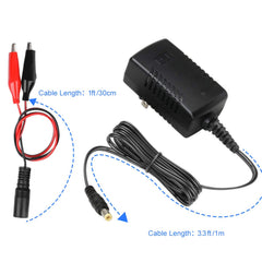 Charger bundle includes the unit and dual clips for quick setup