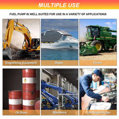 TALFIT aluminum pump body offers corrosion resistance and easy maintenance.