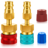 Tallew blue low-side R1234YF quick coupler ready for reliable connections