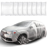 Tallew car cover on a sedan provides full exterior protection from weather