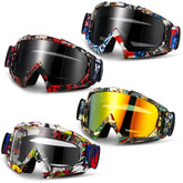 Tallew dirt bike goggles front view for wind protection and clear visibility