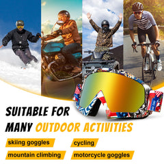 Tallew lightweight sport goggles designed for long wear.