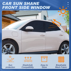 Tallew privacy and comfort on road trips with breathable fabric.