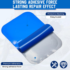 Tallew radial tire repair patch — close-up on durable patch for tires.
