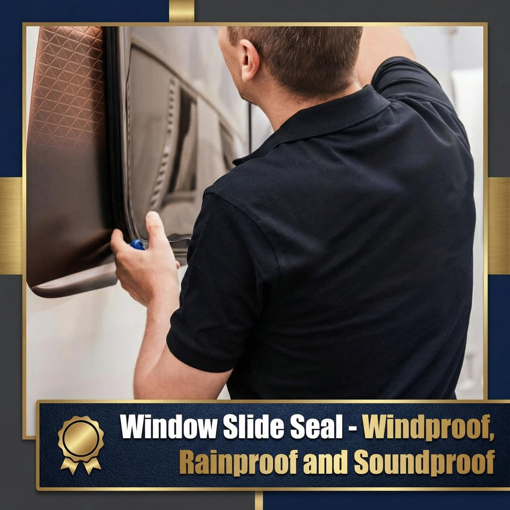 Tallew soft elastic seal installs easily for RV maintenance time savings
