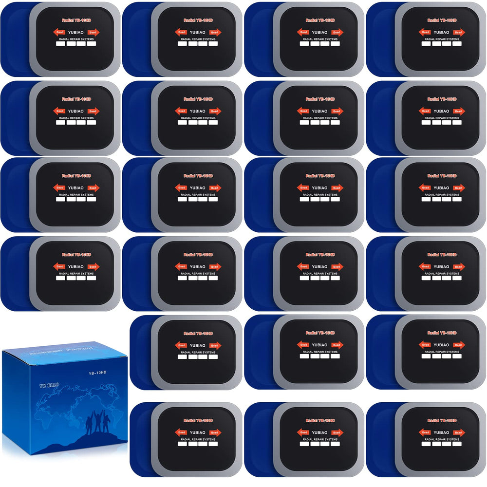 Tallew tire patch kit with 60 patches for quick puncture fixes