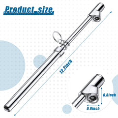 Tallew tire pressure gauge reading scale detail from 10 to 150 psi for accurate readings.