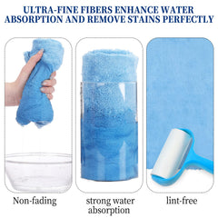 Tallew waxing towels provide gentle abrasion for even results