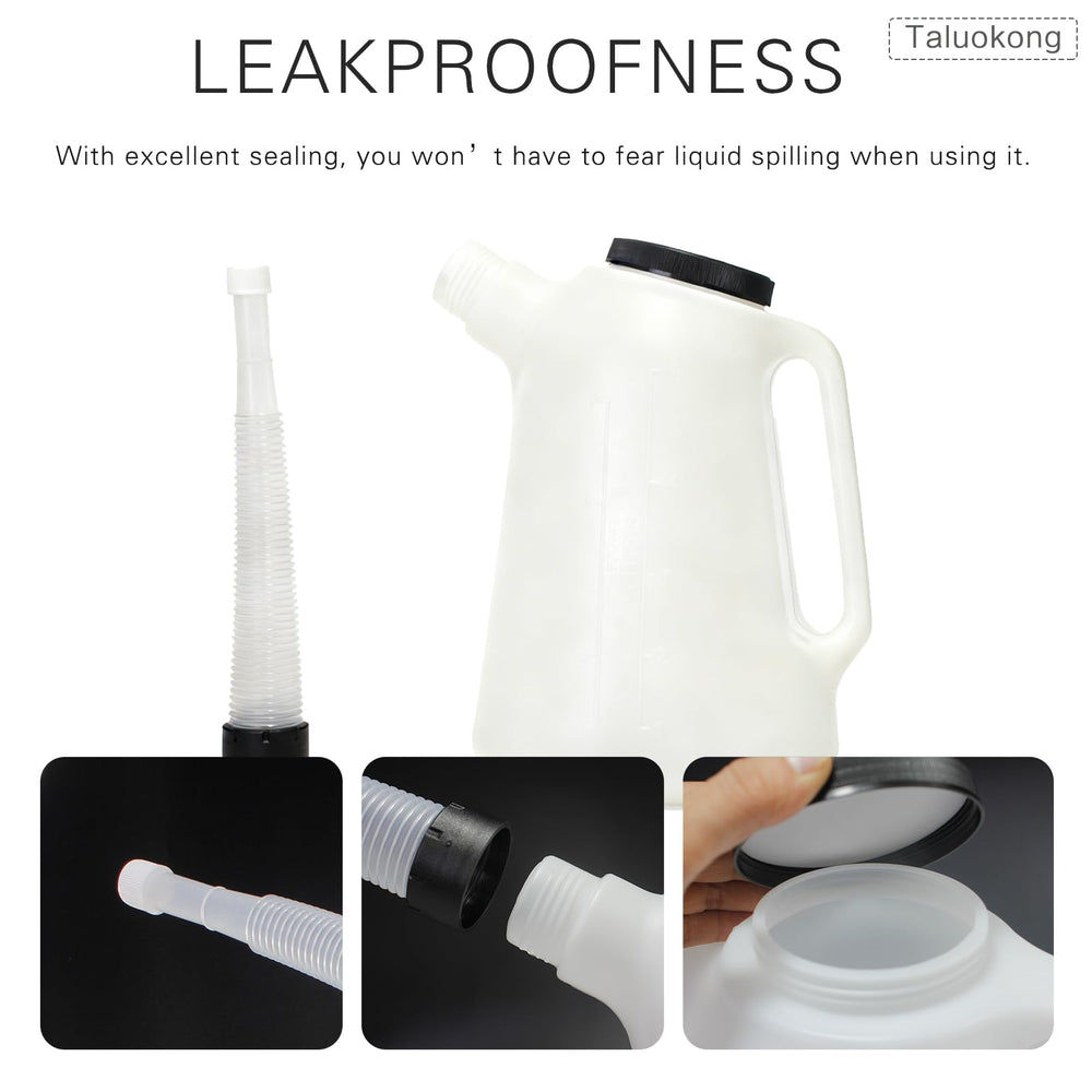 Taluokong leak-proof lid and non-slip base keep work areas tidy.