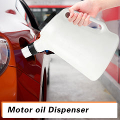 Taluokong dispenser with measuring scales aids accurate refueling.