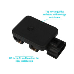 TAMKKEN MAP sensor installed in the Jeep engine bay.