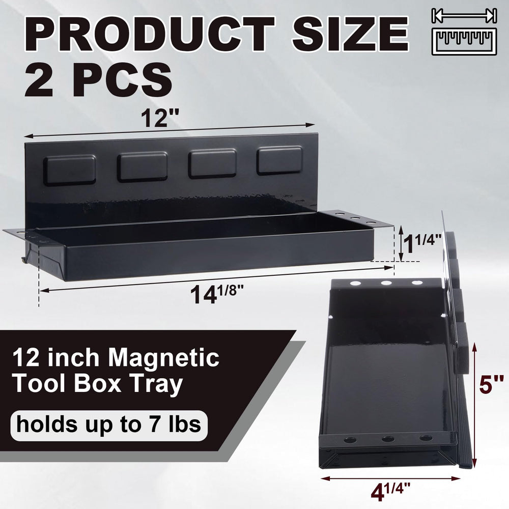 Tandefio screwdriver holder with magnet provides quick access to hand tools.