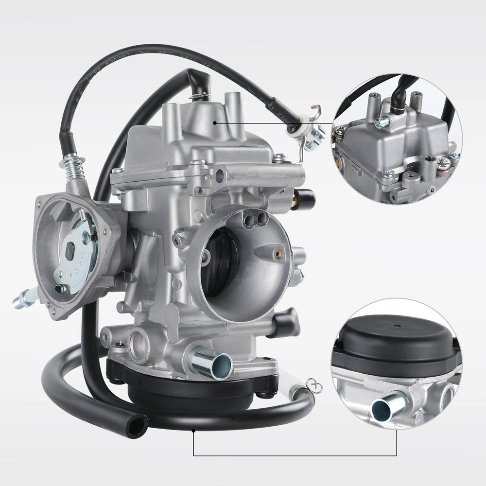 Cleaner brush with air and fuel filters included for easy maintenance