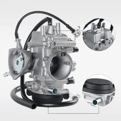 Cleaner brush with air and fuel filters included for easy maintenance