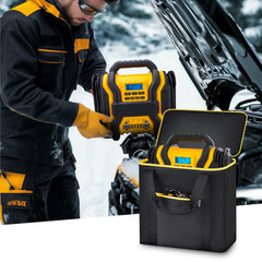 Tanmqin bag features a comfortable handle for easy portability.