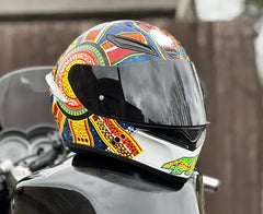 TAOHOM K5 visor Deep Smoke for wind and sun protection