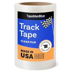 TapeManBlue track tape 6in-100ft roll protects paint during track days.