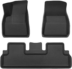 TAPTES Model 3 front passenger floor mat for easy cleaning.