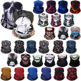 Tarpop skull face mask set of 30 for Halloween cosplay and everyday comfort