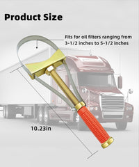 Taruimoo oil filter wrench with durable steel construction supports heavy-duty tasks