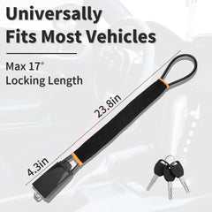 TaShow 5mm thickened steel cable provides strong resistance to cutting.
