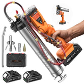 TaskStar 2-in-1 design grease gun for flexible reach and comfort