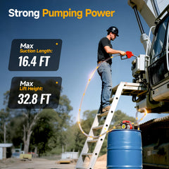 TaskStar delivery hoses 6ft provide flexible transfer between tanks
