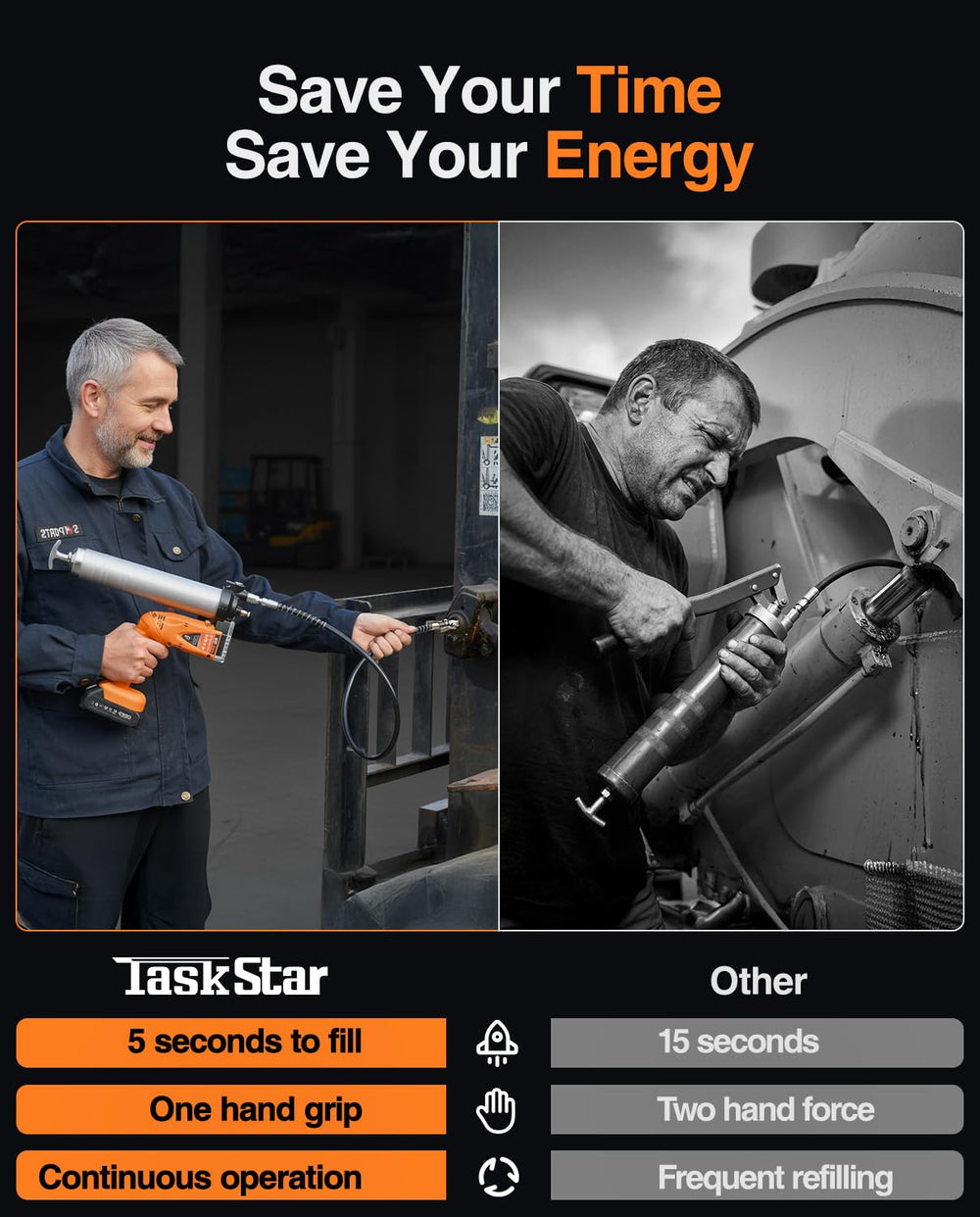TaskStar dual battery kit keeps you moving longer between charges