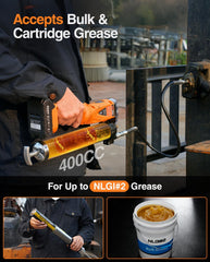 TaskStar built-in safety features prevent leaks and over-pressurization