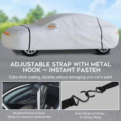 TATATOO car cover reflective strips boost night-time visibility
