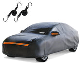 TATATOO sedan car cover waterproof all-weather protects a parked car from rain and sun