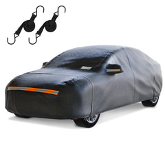 TATATOO sedan car cover waterproof all-weather protects a parked car from rain and sun