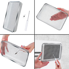 Tatuo stainless steel mesh screen close-up shows durable, corrosion-resistant construction.