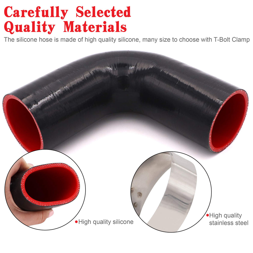 Taukealugs hose withstands -60°C to 230°C for versatile automotive use.