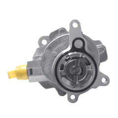 TAUTO brake booster vacuum pump label shows OEM part numbers and warranty.