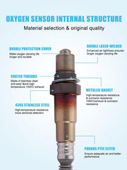 TAUTOY sensor kit includes two high-quality O2 sensors for complete replacement.