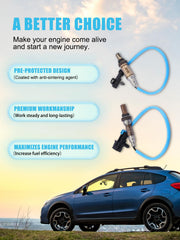 TAUTOY oxygen sensor packaging shows four-sensor kit contents.