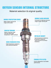 TAUTOY four-piece oxygen sensor set for versatile GM vehicles.