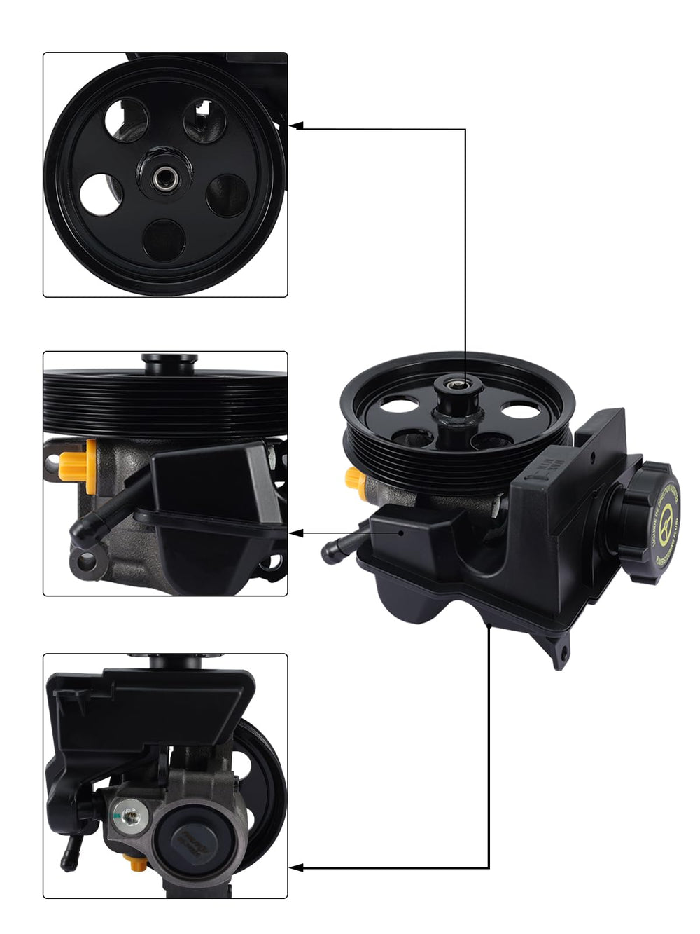 TAUTOY pulley detail highlighting durable construction